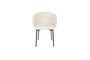 Miniature White fabric chair Ayle Clipped