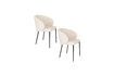 Miniature White fabric chair Ayle 9