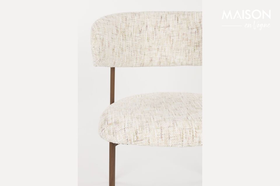 Whether surrounded by vintage pieces or other modern decorations