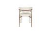 Miniature White fabric chair Claes 4