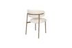 Miniature White fabric chair Claes 8