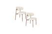 Miniature White fabric chair Claes 9