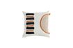 Miniature White fabric cushion Pusha 1