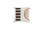 Miniature White fabric cushion Pusha Clipped