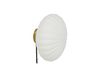 Miniature White glass wall lamp Kumu 2