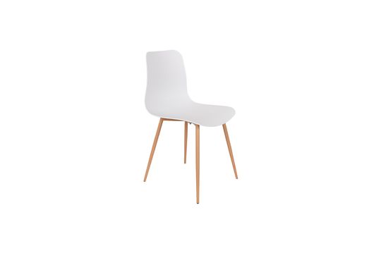 White Leon Chair Clipped