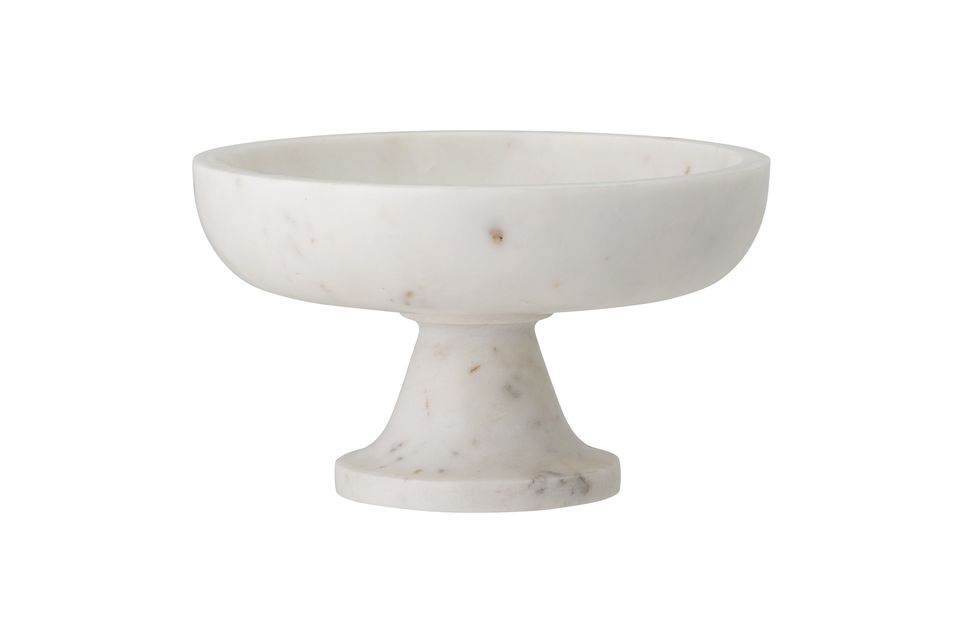 White marble bowl Eris Bloomingville