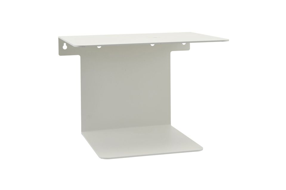 White metal wall shelf Book House Doctor