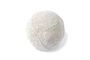 Miniature White polyester cushion Ball Clipped