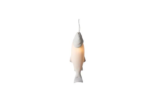 White porcelain lamp Mykiss Clipped