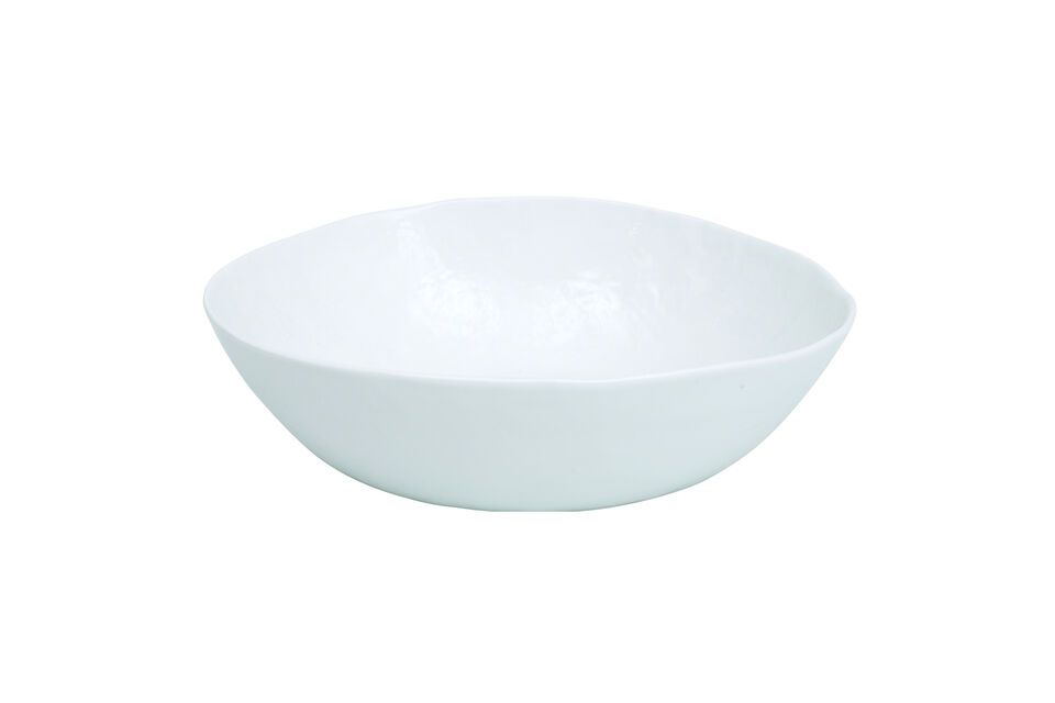 White porcelain presentation bowl H10 Pomax