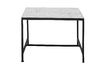 Miniature White stone coffee table Niah 1