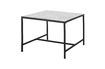 Miniature White stone coffee table Niah 3