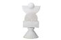 Miniature White stoneware decoration piece Beatrice Clipped