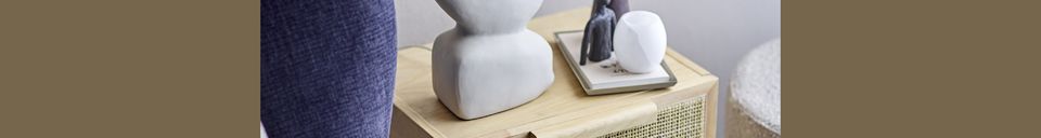 Material Details White stoneware table lamp Cathy