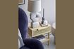 Miniature White stoneware table lamp Cathy 2