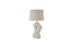 Miniature White stoneware table lamp Cathy 5