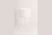 Miniature White Tripod table lamp 7