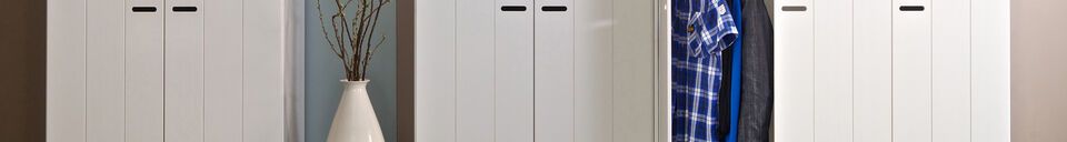 Material Details White wood cabinet Connect