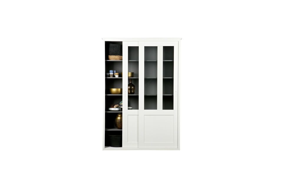 Add a modern touch to your home with our new sliding door cabinet from WOOD