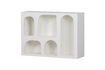 Miniature White wooden shelf Caz 1