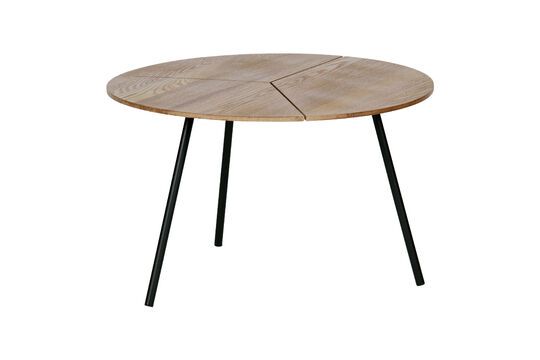 Wood and metal table Rodi Clipped