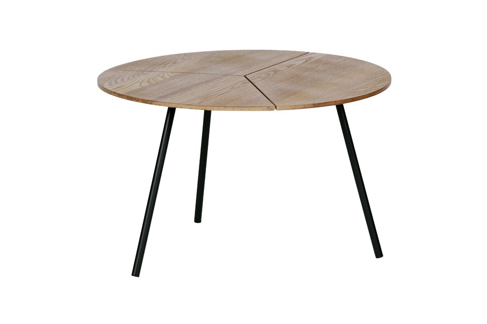 Wood and metal table Rodi Woood