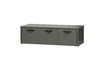 Miniature Wooden bench with grey locker Stage 4