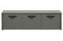 Miniature Wooden bench with grey locker Stage Clipped