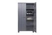 Miniature Wooden cabinet anthracite Dennis 3