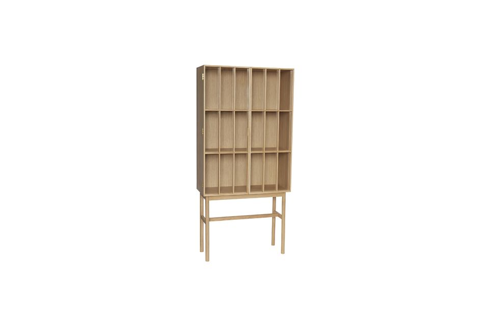 To store many everyday items while sorting them to perfection, opt for the Shoji tall cabinet