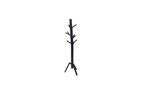 Wooden coat rack Camille Black Clipped
