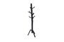 Miniature Wooden coat rack Camille Black Clipped