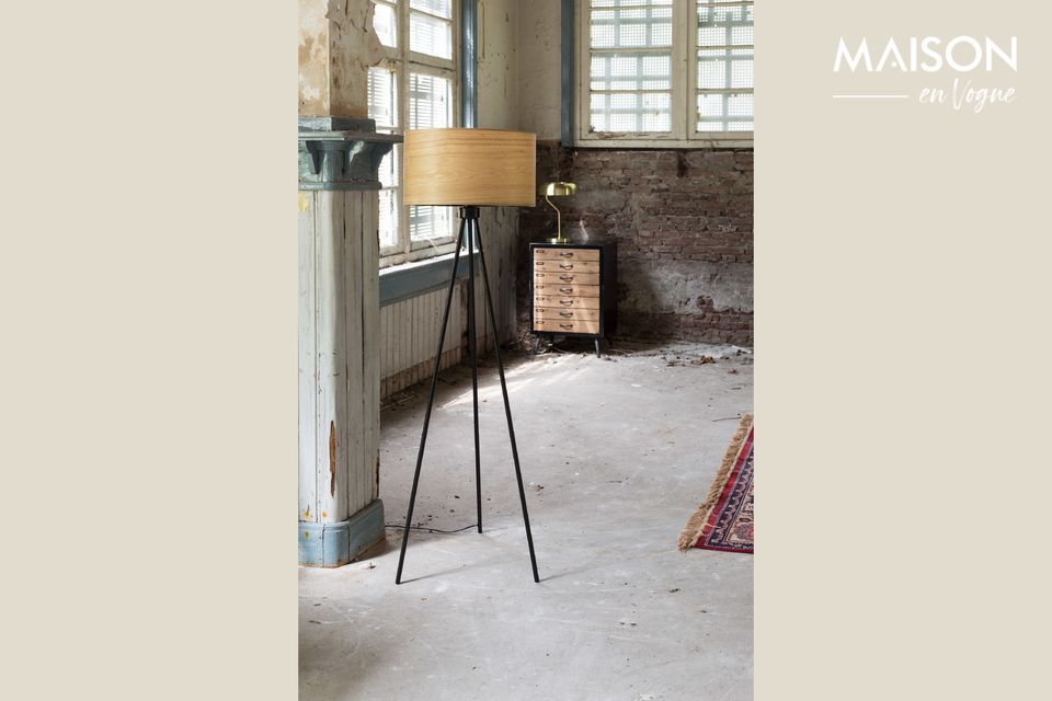 Woodland shop floor lamp