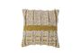 Miniature Yellow cotton cushion Cea Clipped