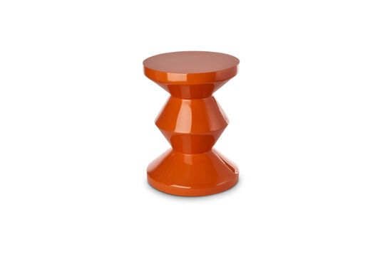 Zig Zag orange side table