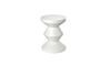 Miniature Zig Zag white side table Clipped